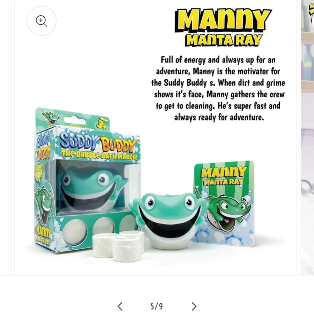 New Suddy Buddy The Bubble Bath Maker